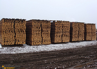 Доска приготовлена для камерной сушки